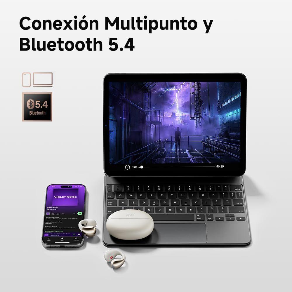 Audífonos Inalámbricos QCY Crossky C30 Negro-2