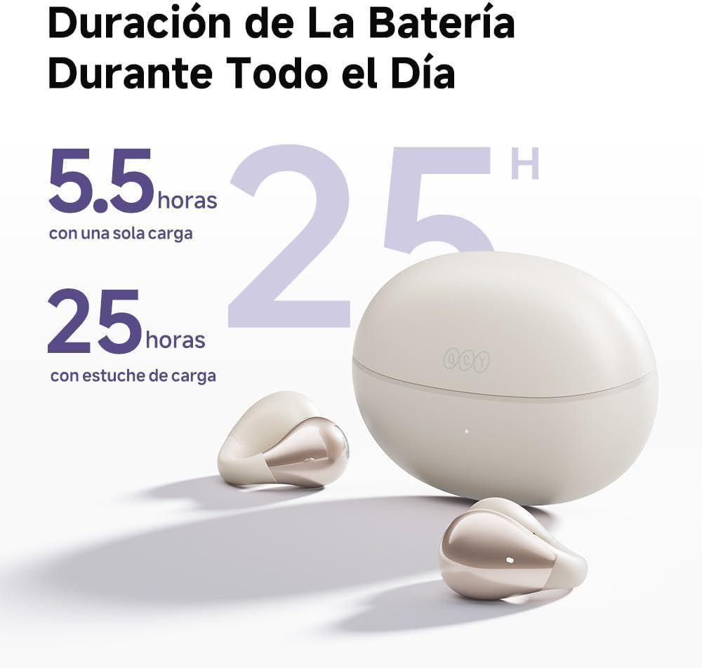 Audífonos Inalámbricos QCY Crossky C30 Blanco-3