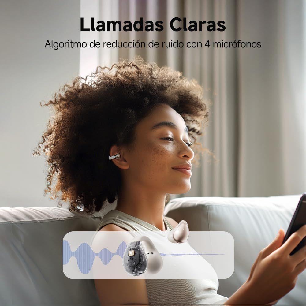 Audífonos Inalámbricos QCY Crossky C30 Blanco-4