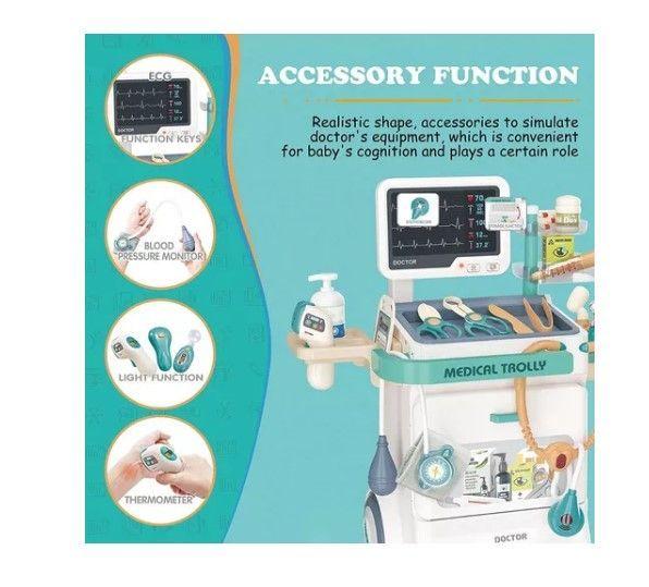 Set De Juego Consultorio Medico Electrocardiograma-5