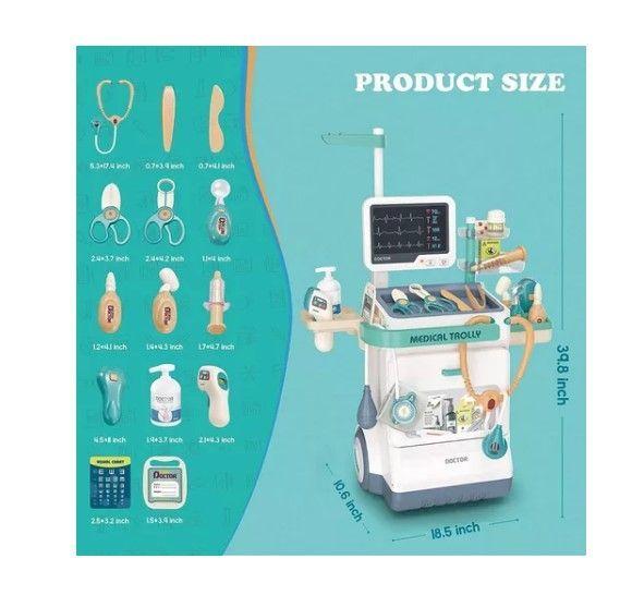 Set De Juego Consultorio Medico Electrocardiograma-4
