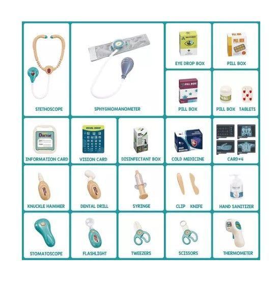 Set De Juego Consultorio Medico Electrocardiograma-3