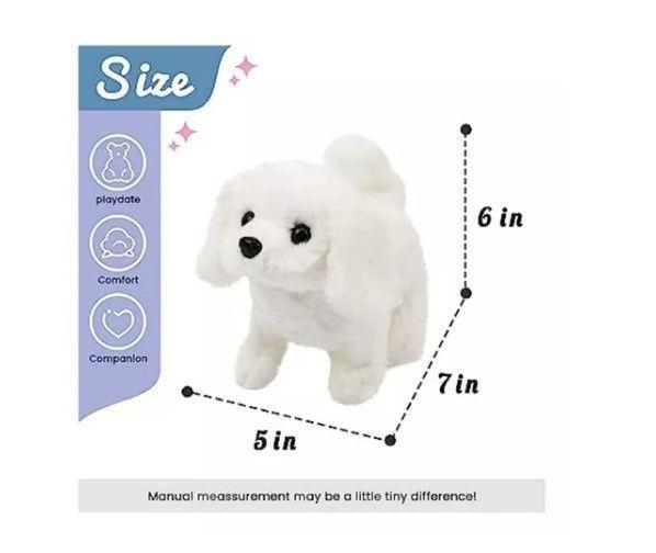  Perro Peluche Cafe Electrónico Mueve Y Ladra-3