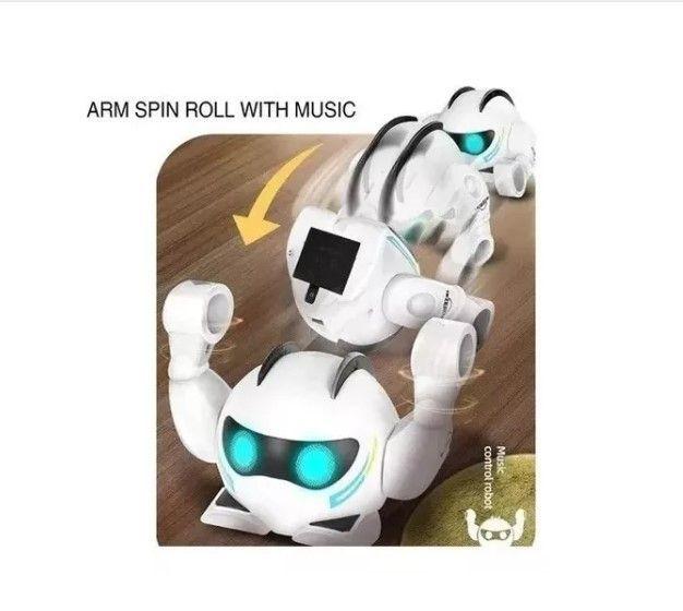 Juguete Robot Giratorio Musical Con Control Tactil-3