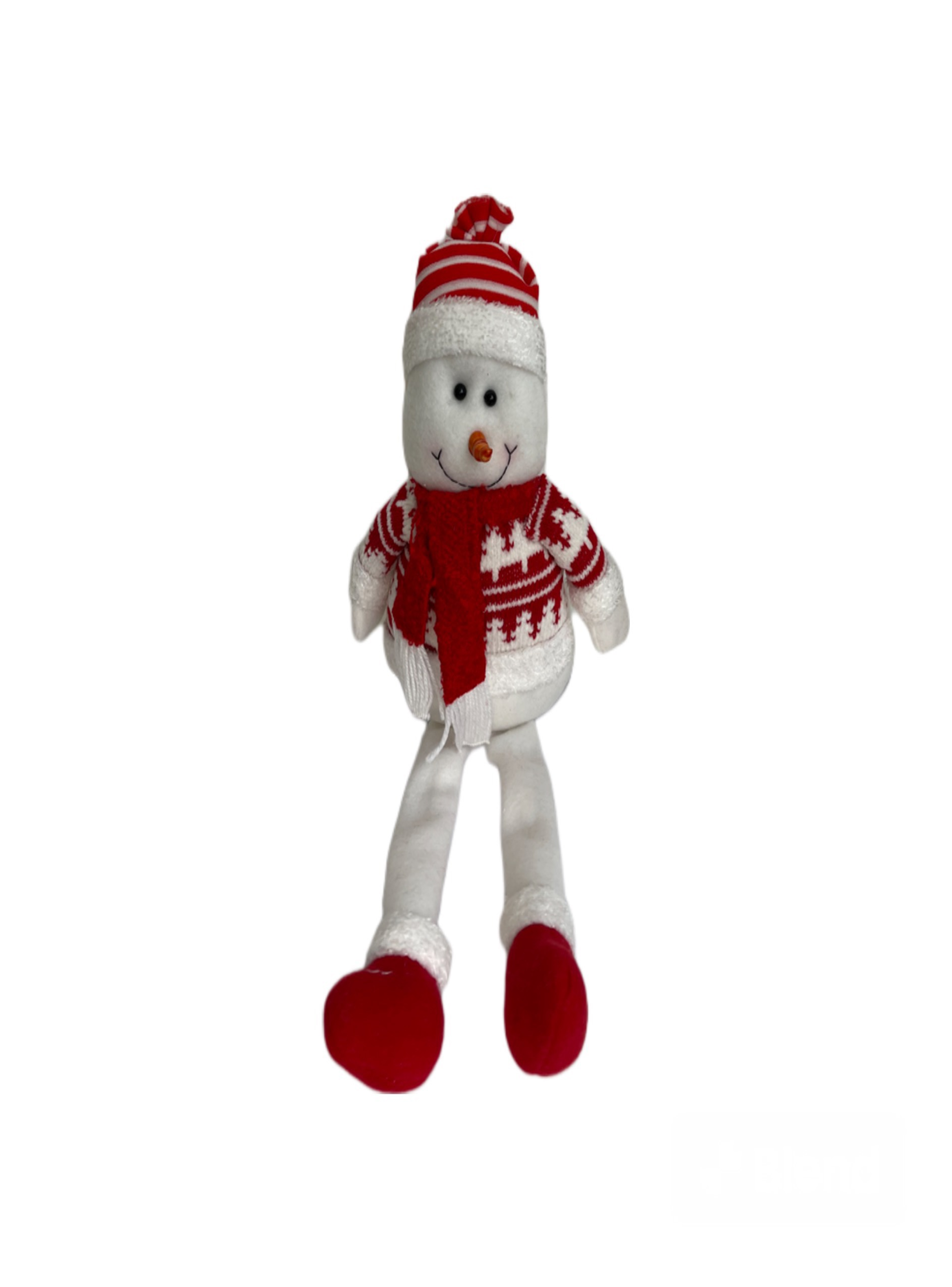 Muñeco Sentadito Muñeco de Nieve Navidad-2