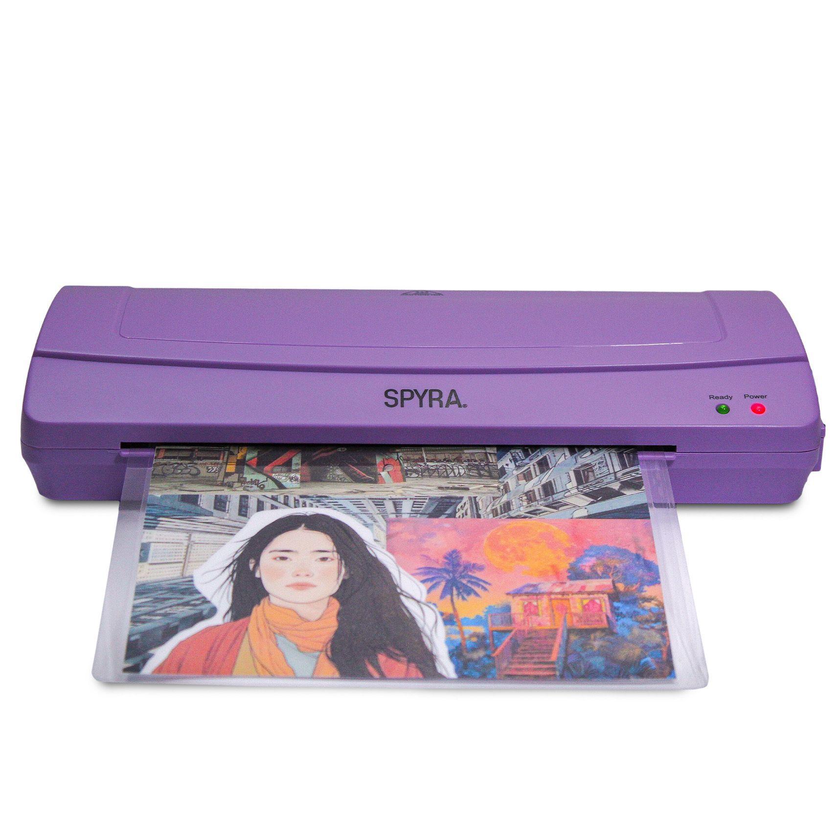 Termolaminadora Plastificadora Spyra Lite Lila-2
