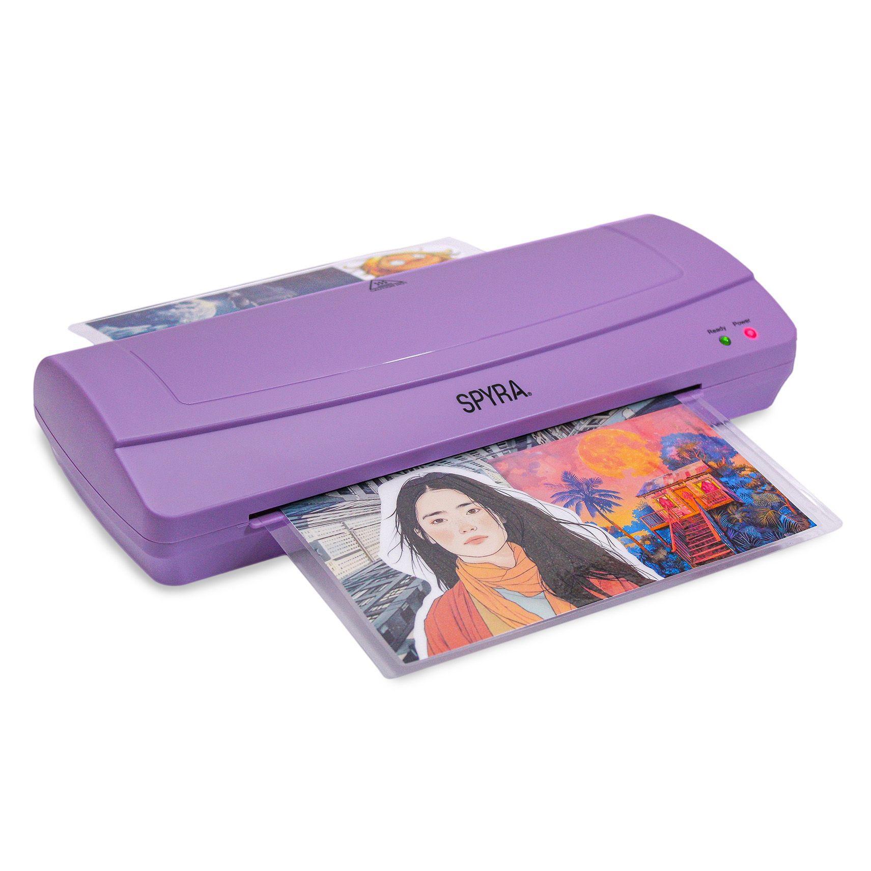 Termolaminadora Plastificadora Spyra Lite Lila-3