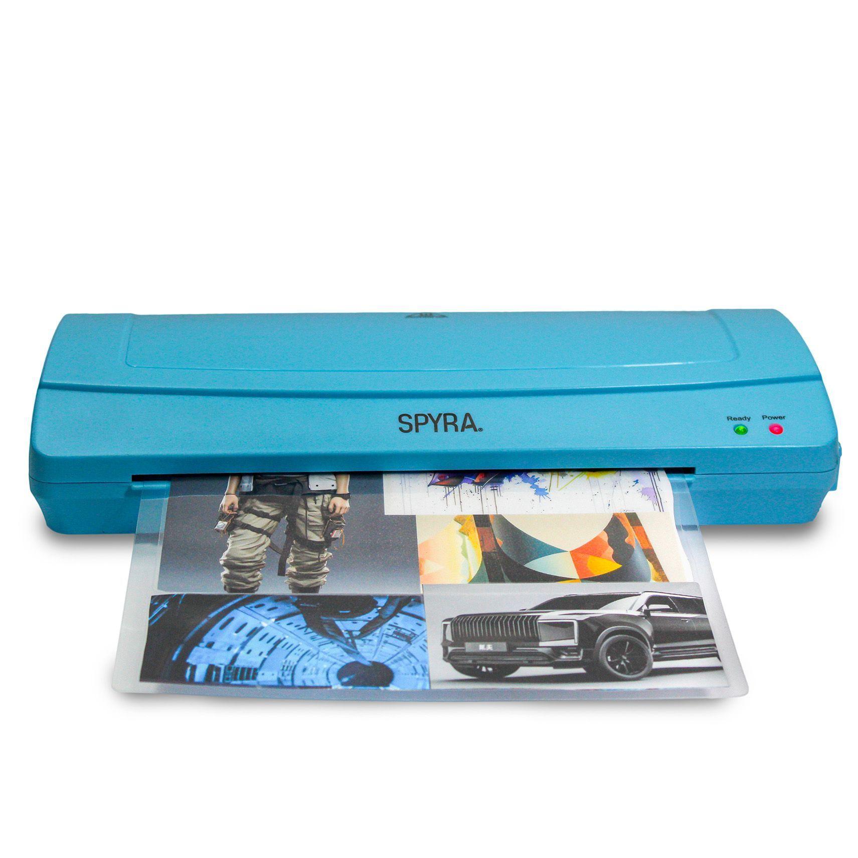 Termolaminadora Plastificadora Spyra Celeste-1