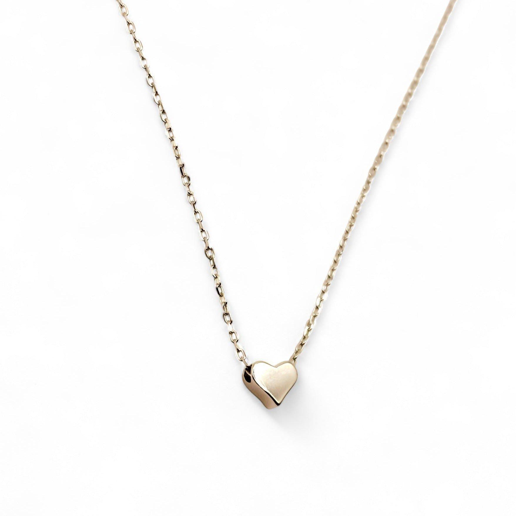 Collar de Corazón de Plata 925-2