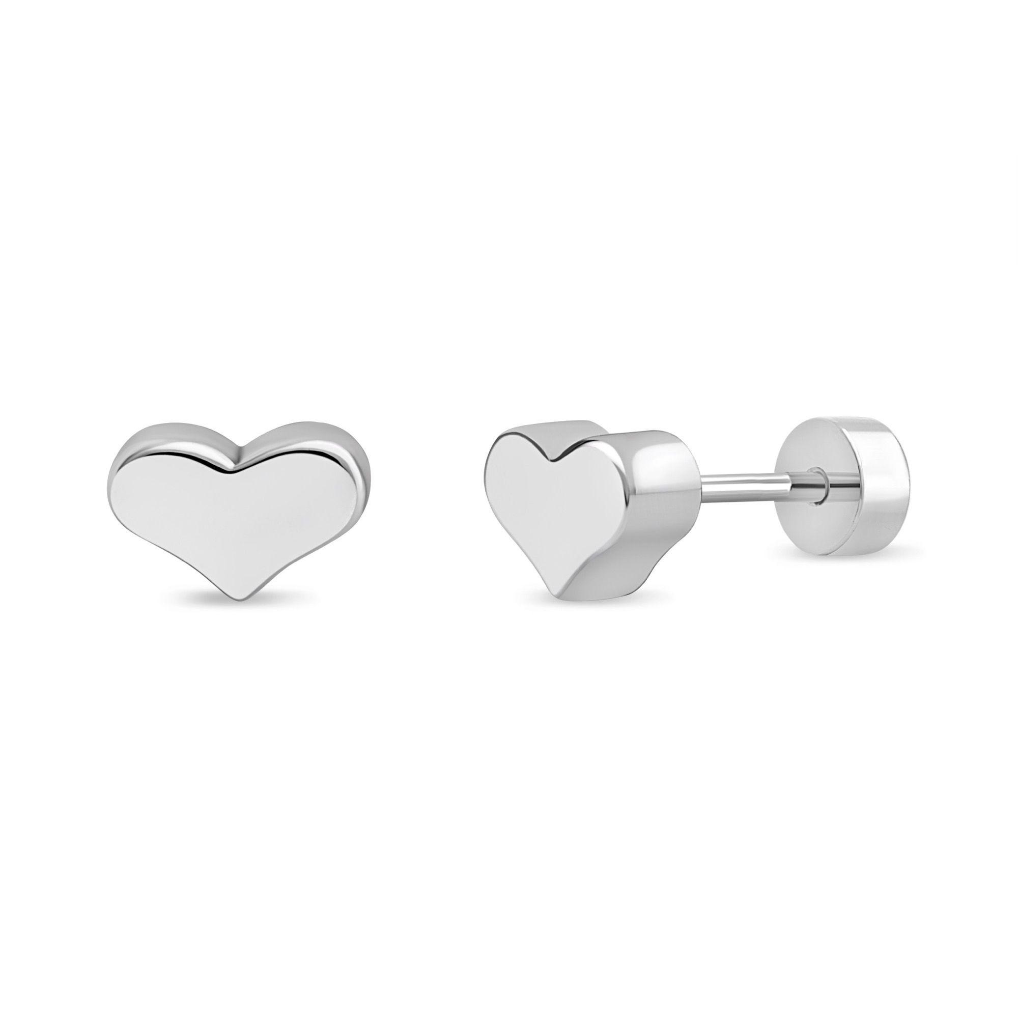 Aro de Corazon de Plata 925-5