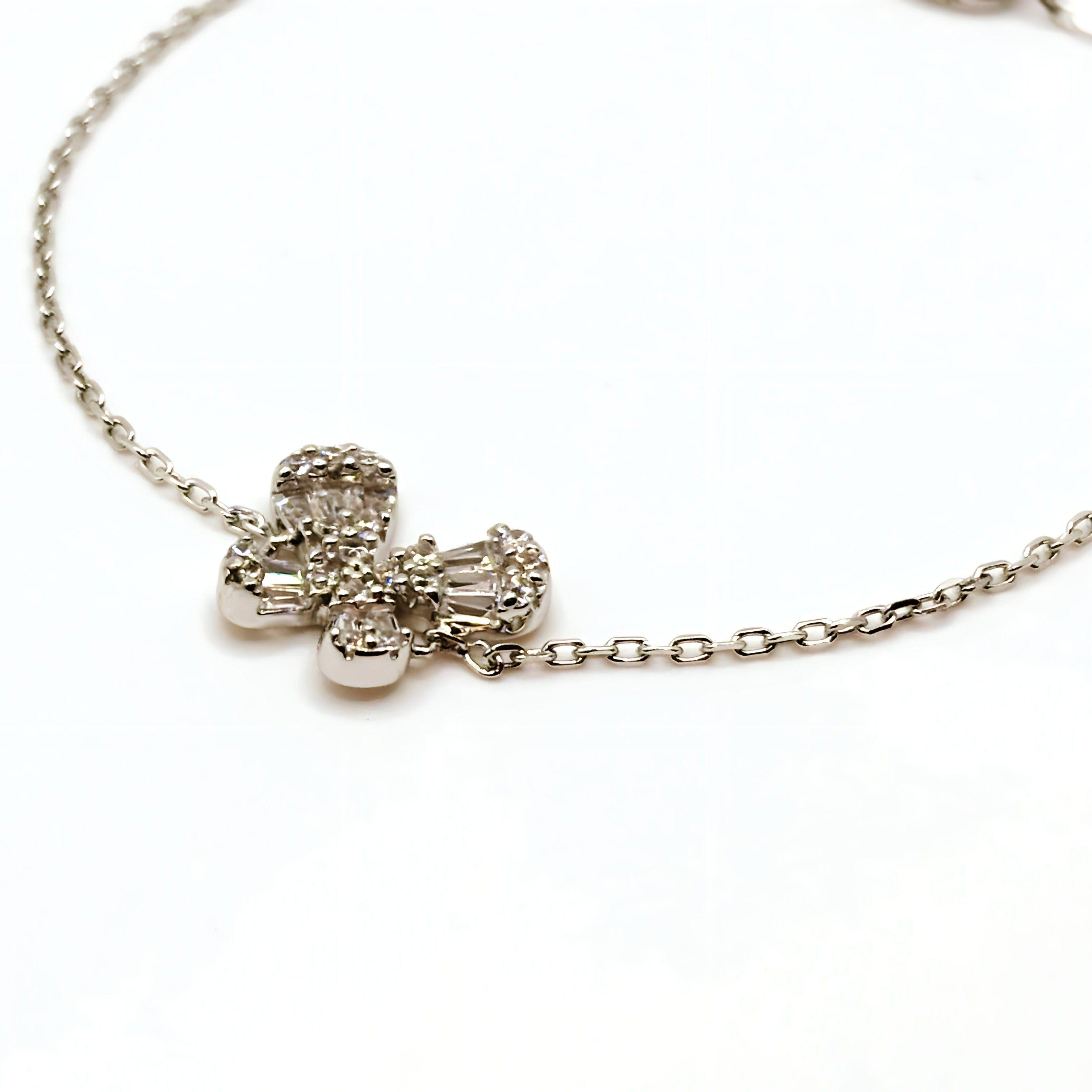 Pulsera con una Mariposa de Plata 925-2