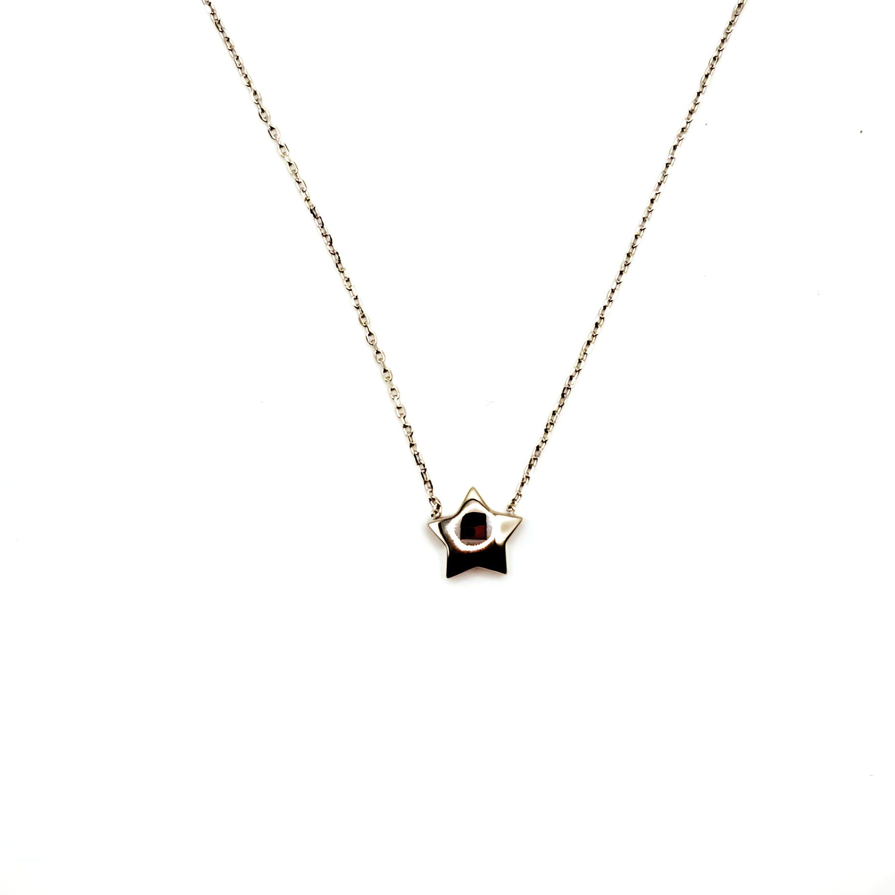 Collar de Estrella de Plata 925-2