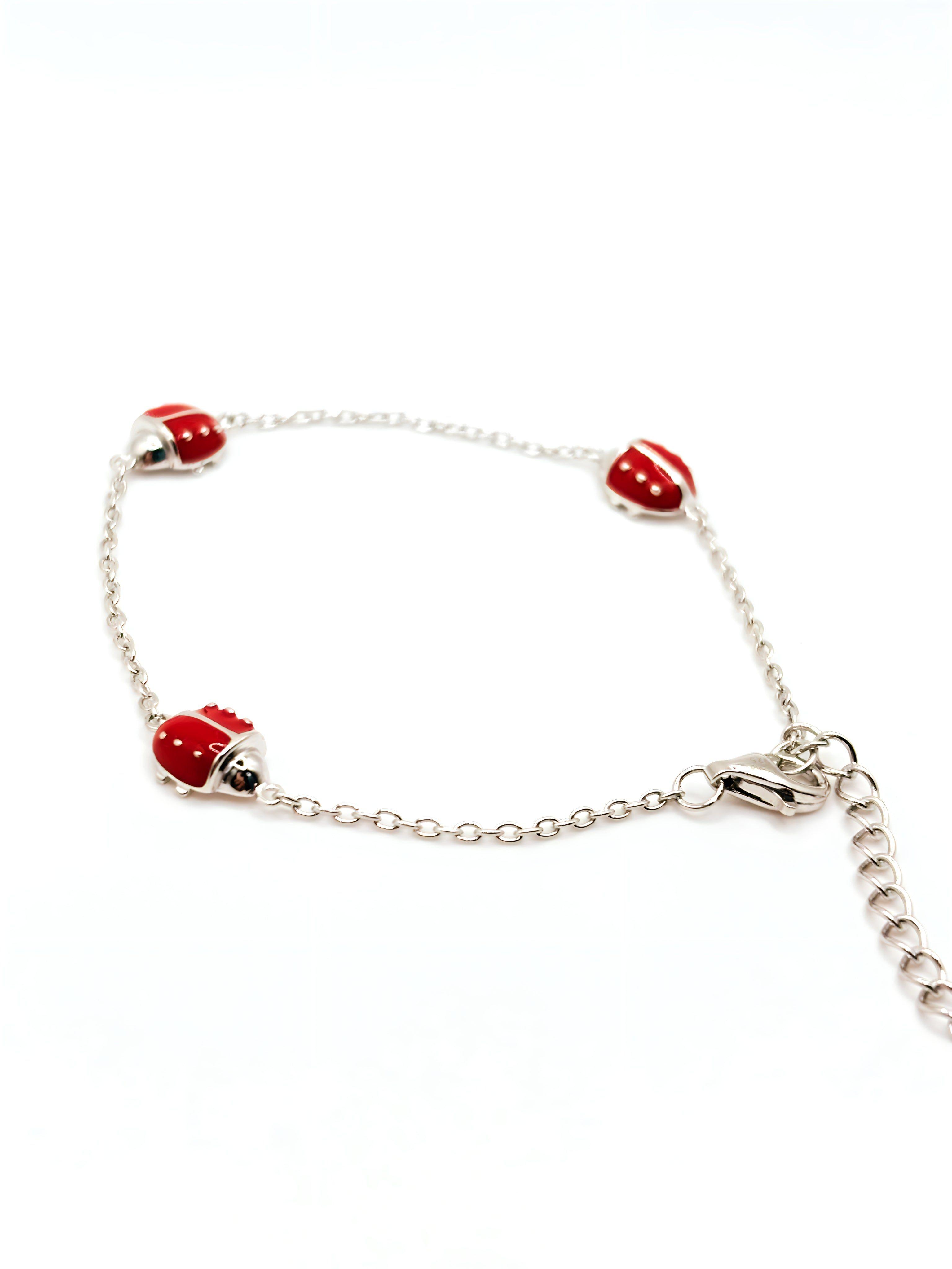 Pulsera con Chinitas de Plata 925-2