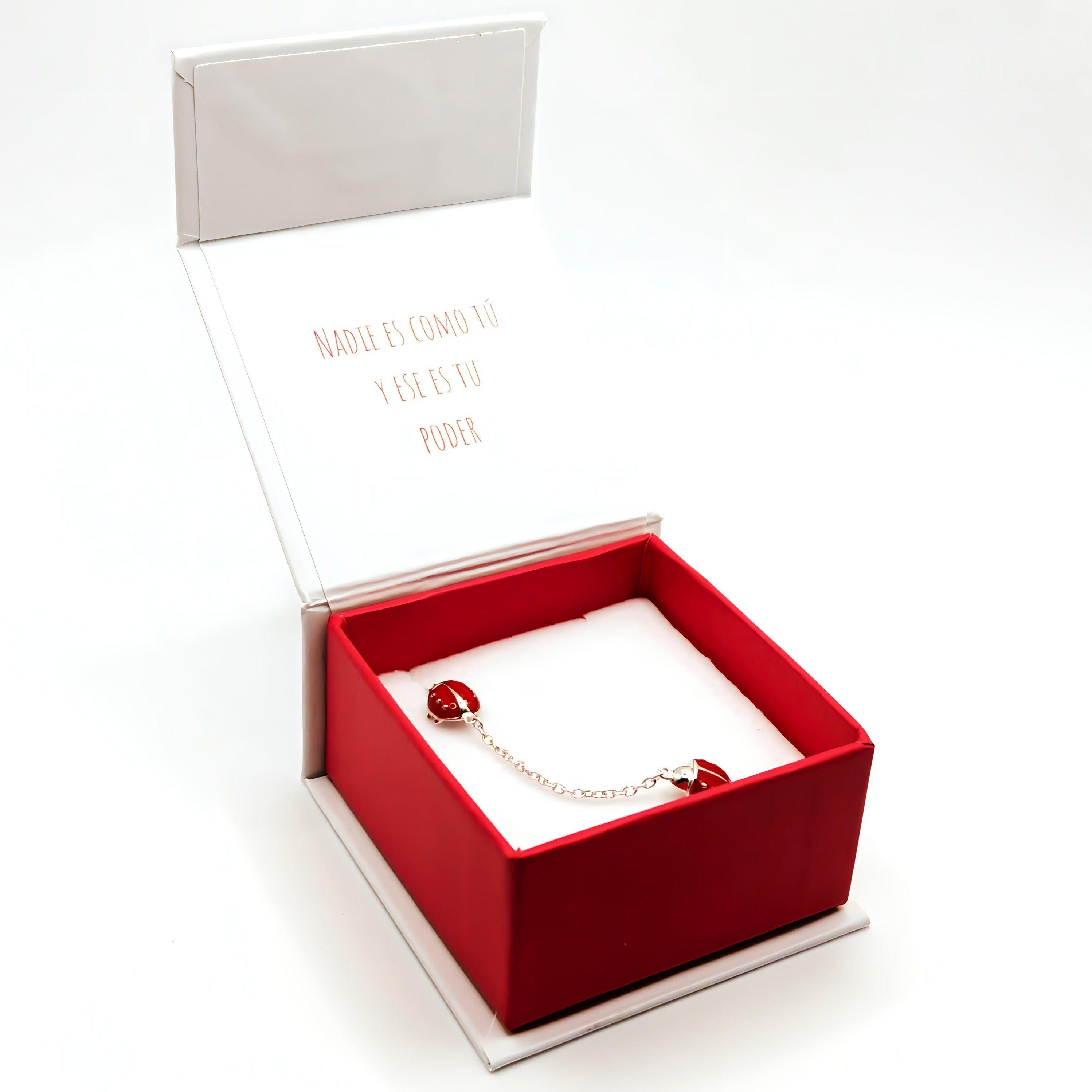 Pulsera con Chinitas de Plata 925-5
