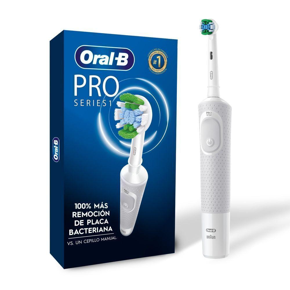 Cepillo de Dientes Eléctrico Oral-B PRO 1 con Cabezal Redondo 1 Ud-0