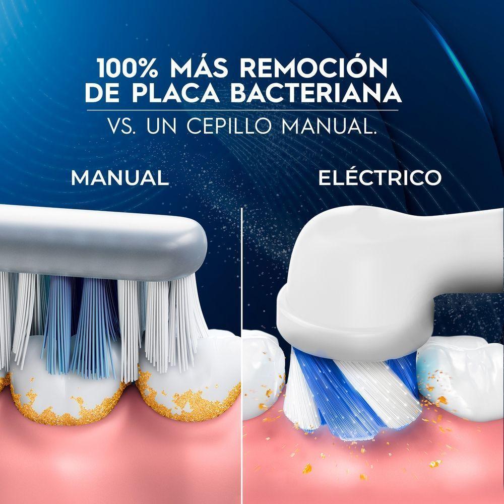 Cepillo de Dientes Eléctrico Oral-B PRO 1 con Cabezal Redondo 1 Ud-3