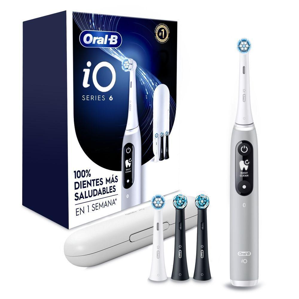 Cepillo de Dientes Eléctrico Oral B iO Series 6, 1 Mango 4 Repuestos-0