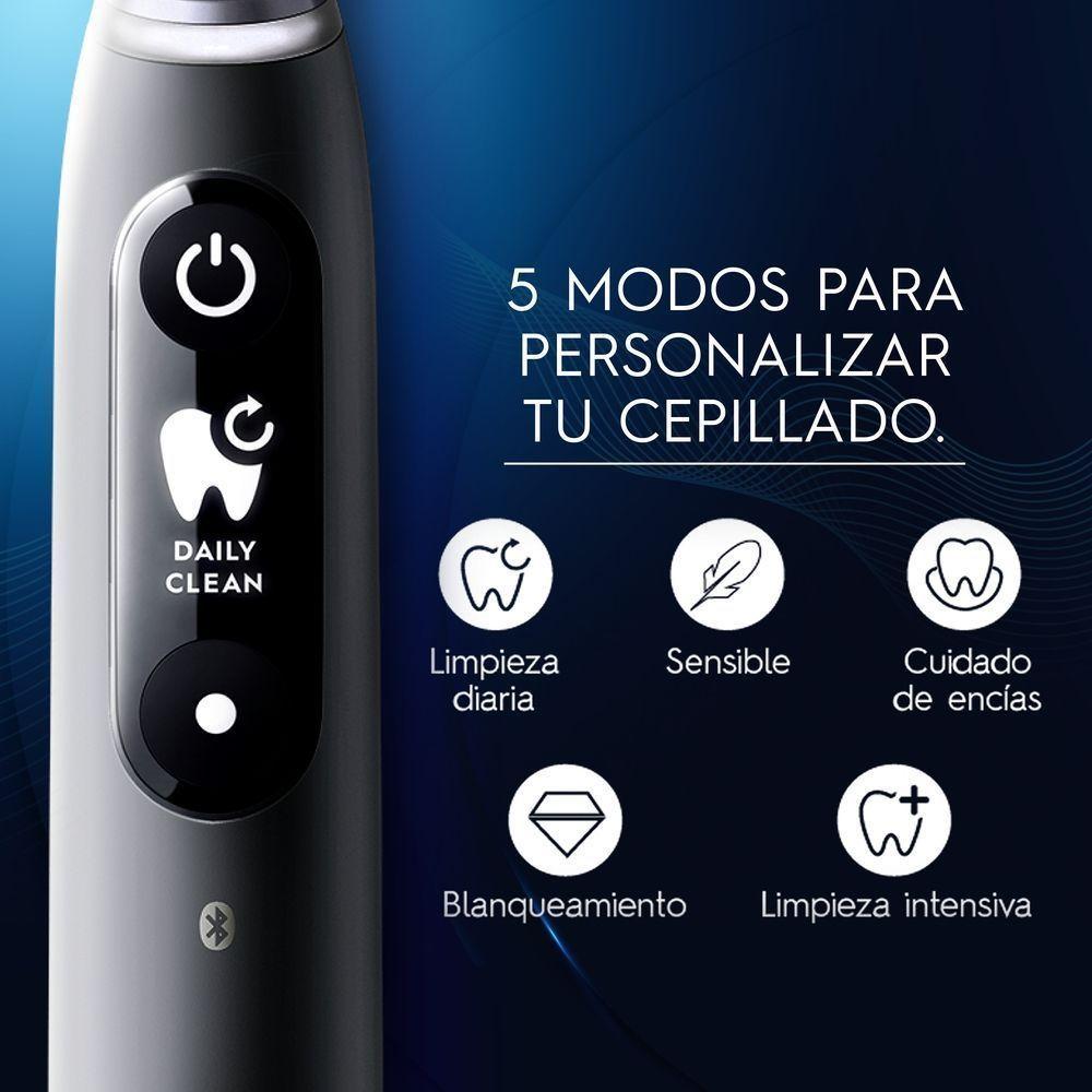Cepillo de Dientes Eléctrico Oral B iO Series 6, 1 Mango 4 Repuestos-1