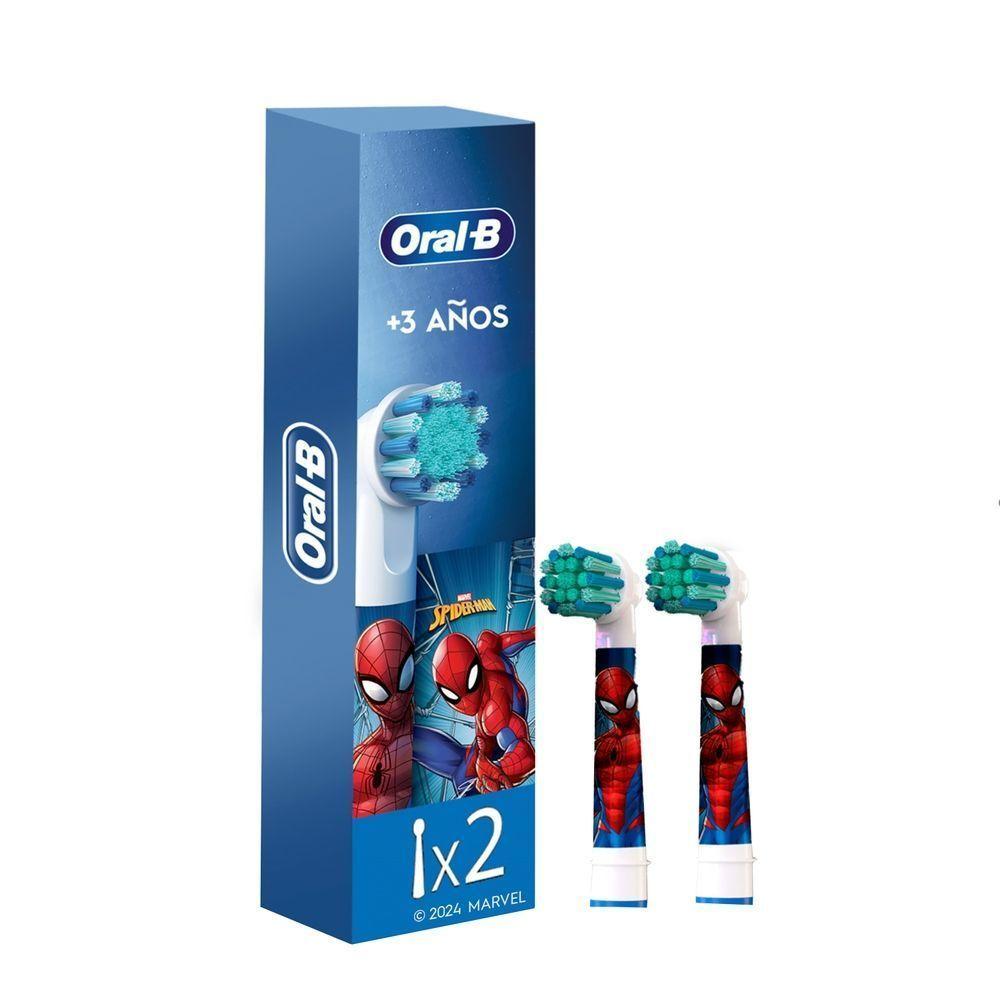 Cabezal de Repuesto Oral-B Spider-Man 2 Uds-0