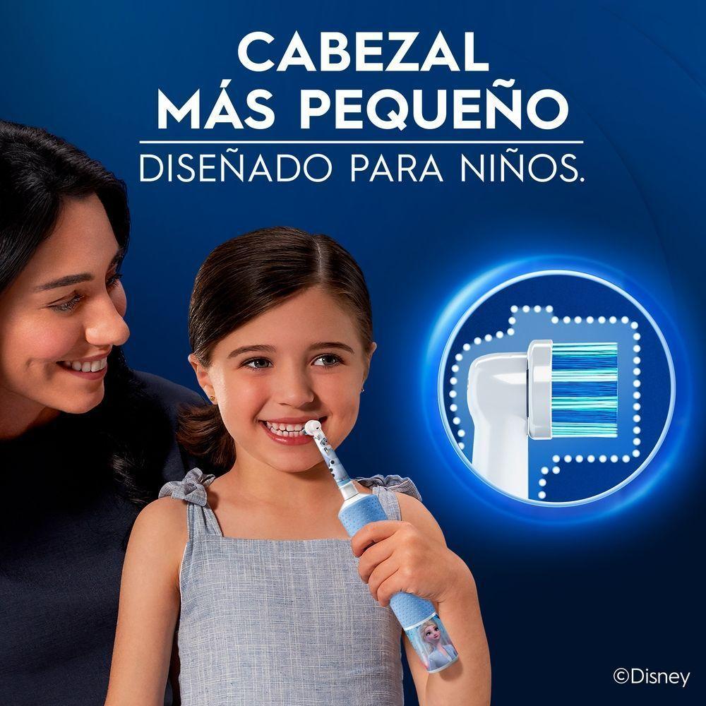 Cepillo de Dientes Eléctrico Infantil Oral-B Frozen 1 Ud-4