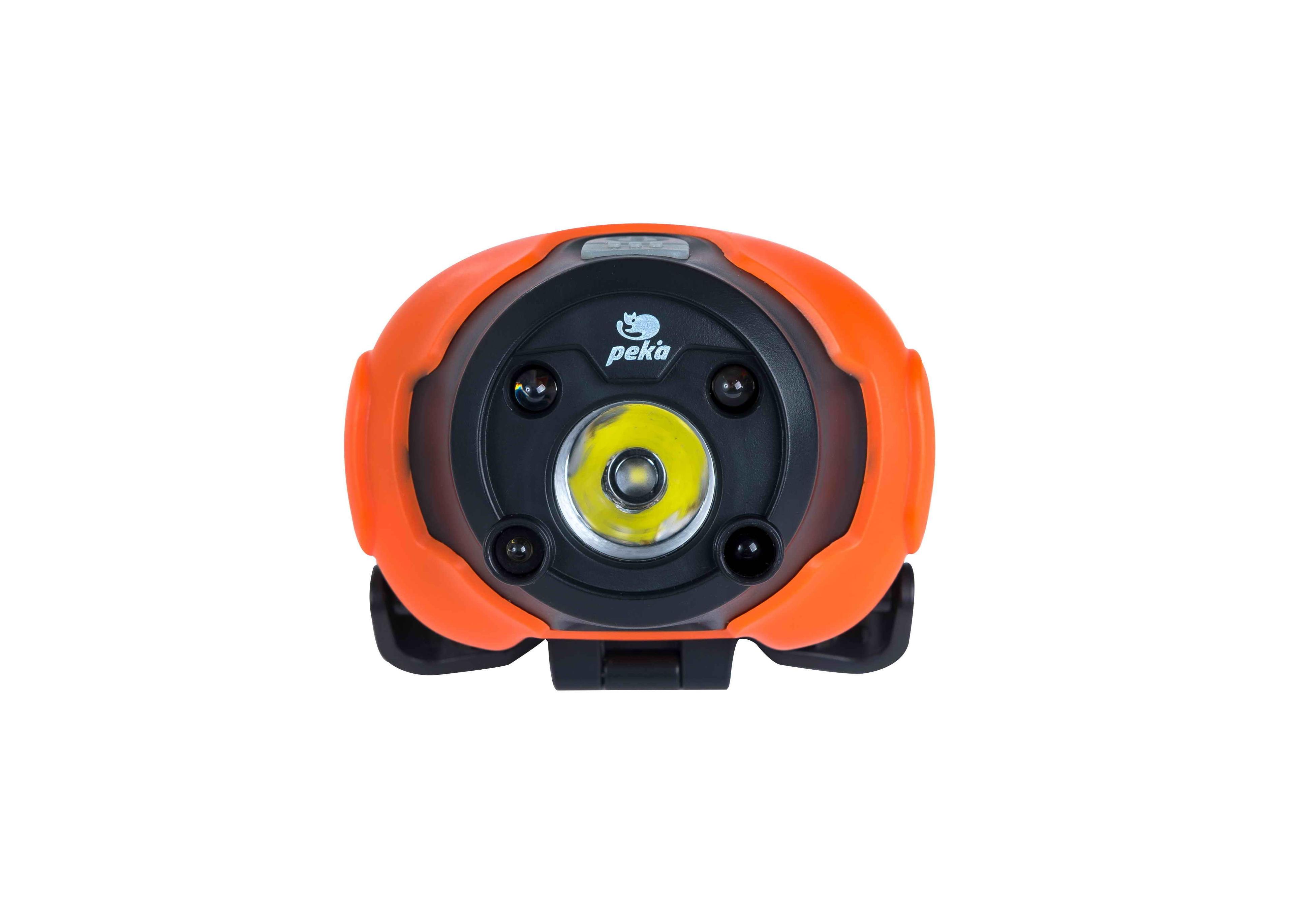Linterna frontal LED con función sensor-4