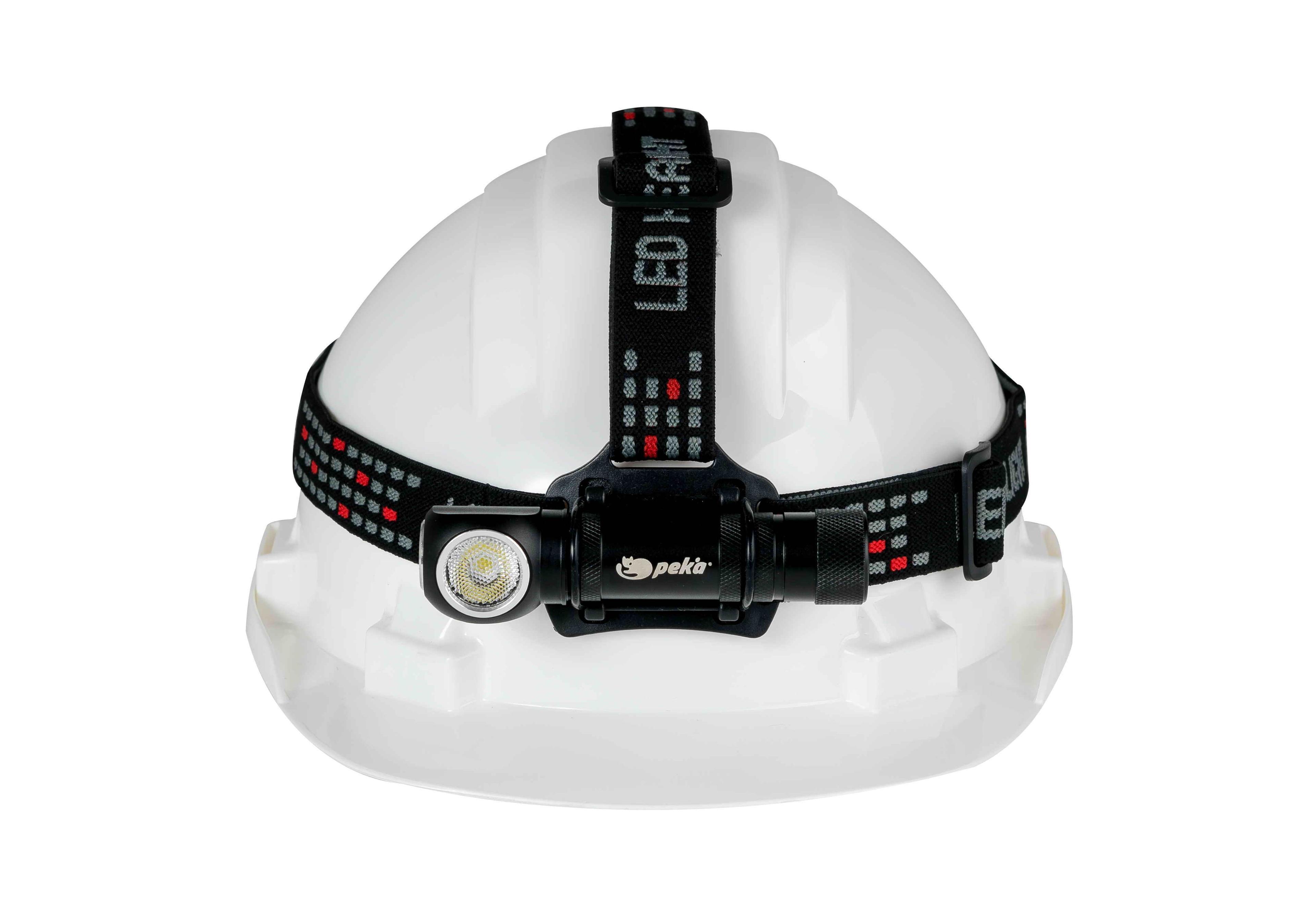 Linterna frontal LED multifuncional recargable-3
