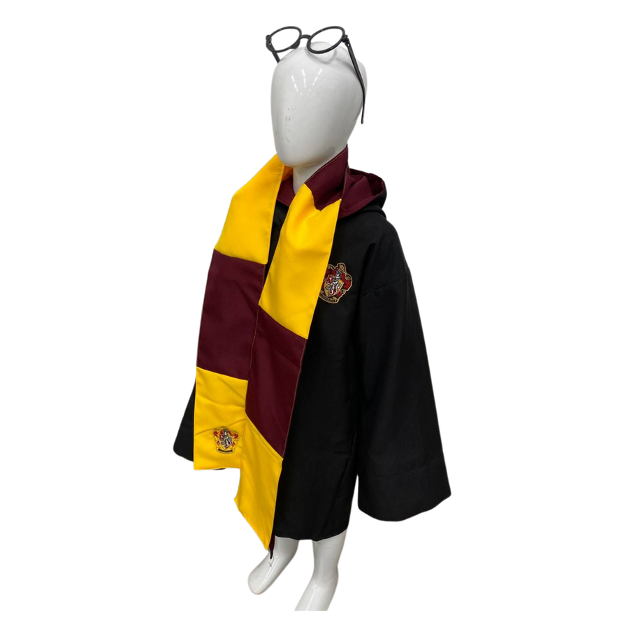 Disfraz Harry Potter Niño Capa Gryffindor Bufanda Lentes Set-0