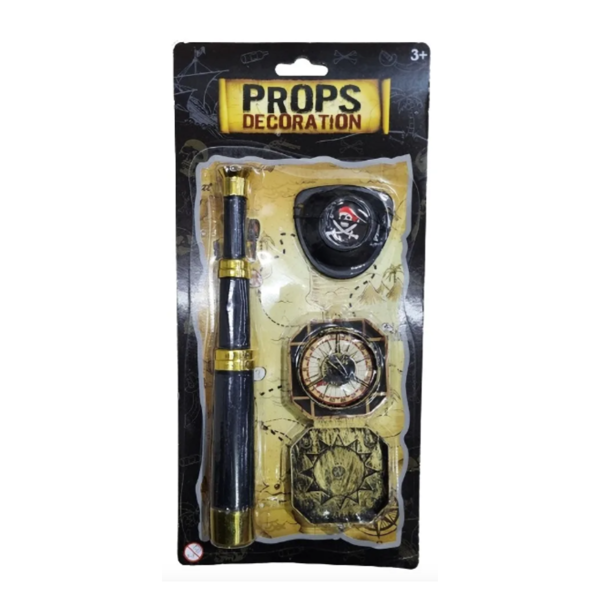 Accesorios Disfraz Pirata Juvenil / Adulto Halloween 2025-3