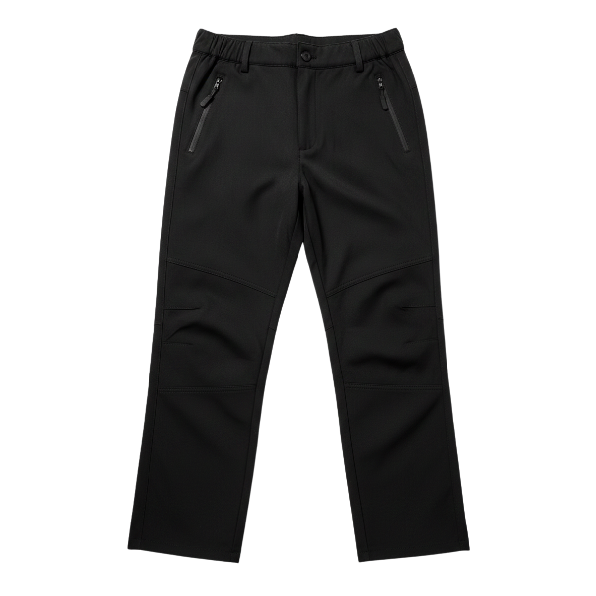 Pantalon Softshell Cintura Mixta Para Niños Con Micropolar Senderismo-2