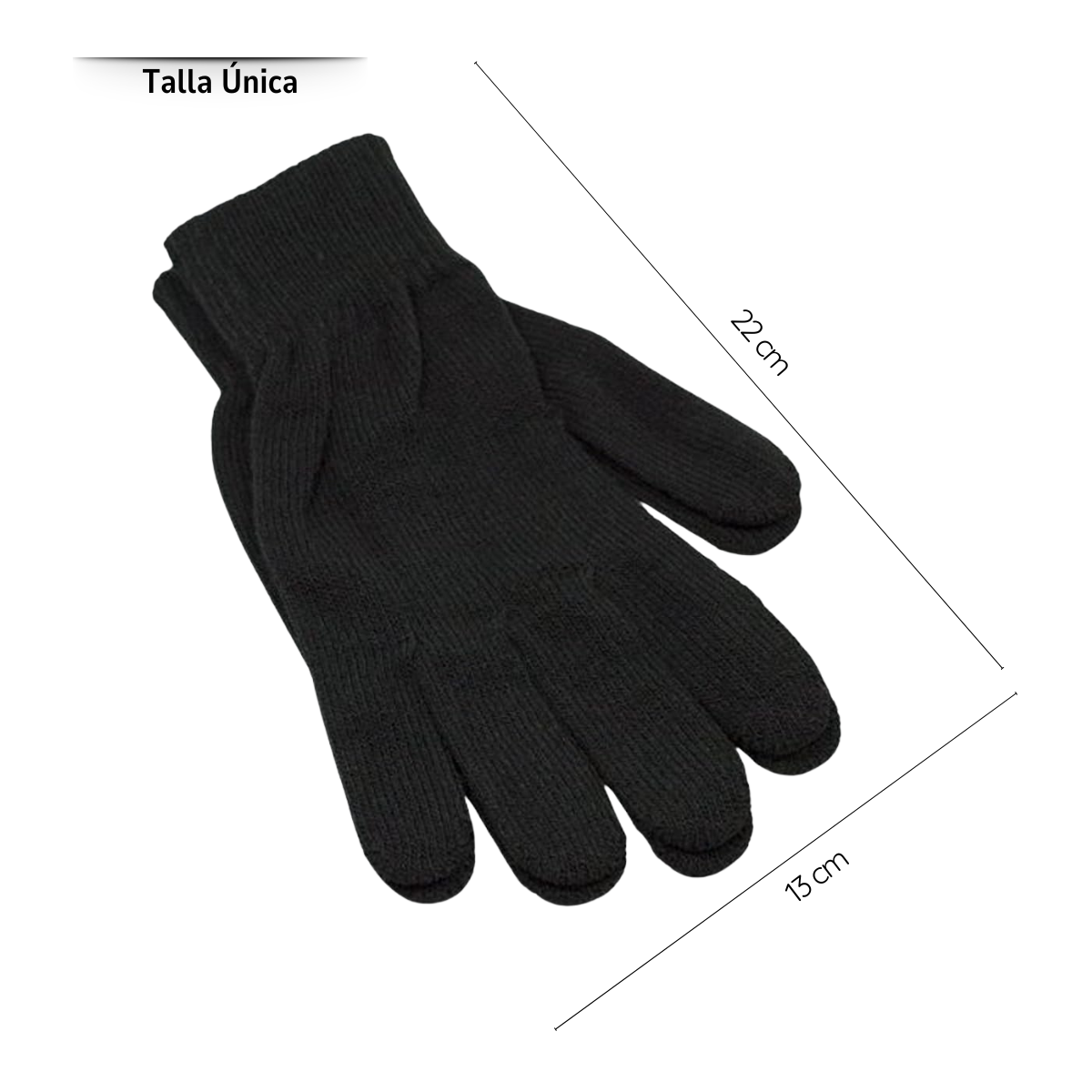 Set Térmico Unisex Gorro, Guantes de Lana y Orejera de Polar-2