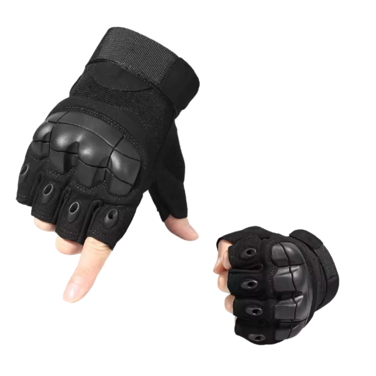 Guante Corto Táctico Militar Moto Bicicleta Airsoft -1