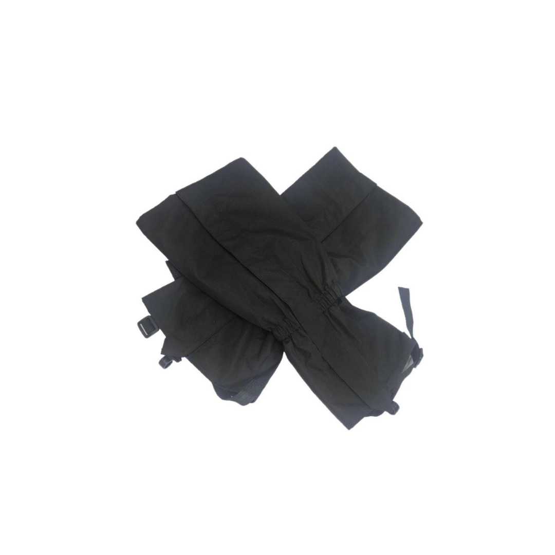 Polainas Impermeable Trekking Nieve Outdoor Negro -2