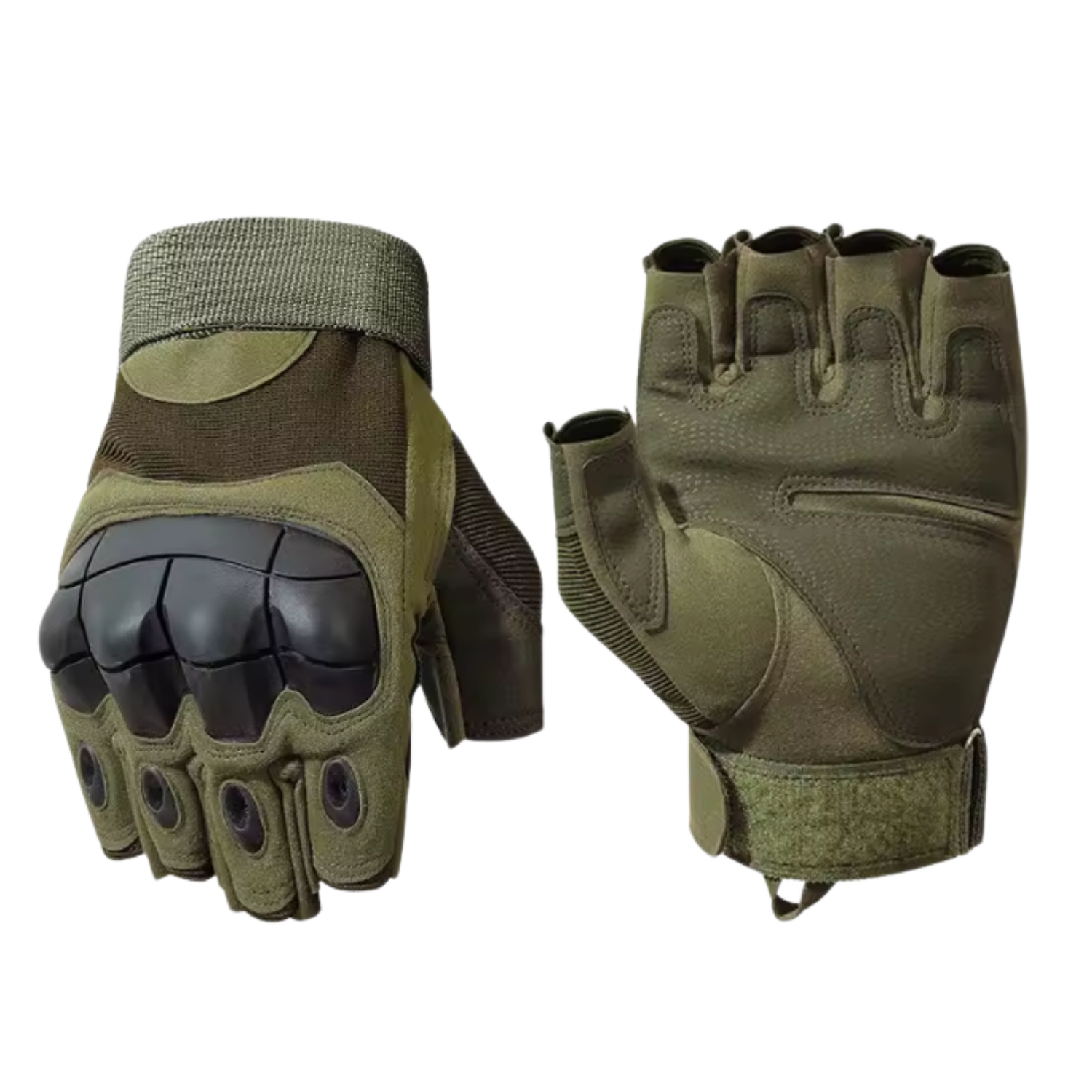 Guante Corto Táctico Militar Moto Bicicleta Airsoft-2