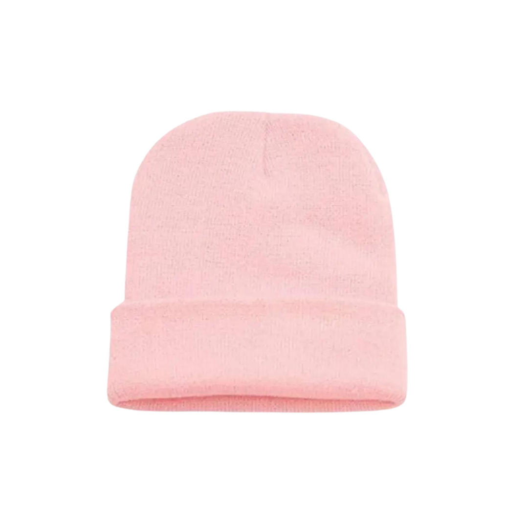 Gorro Beanie Lana Doblez-0
