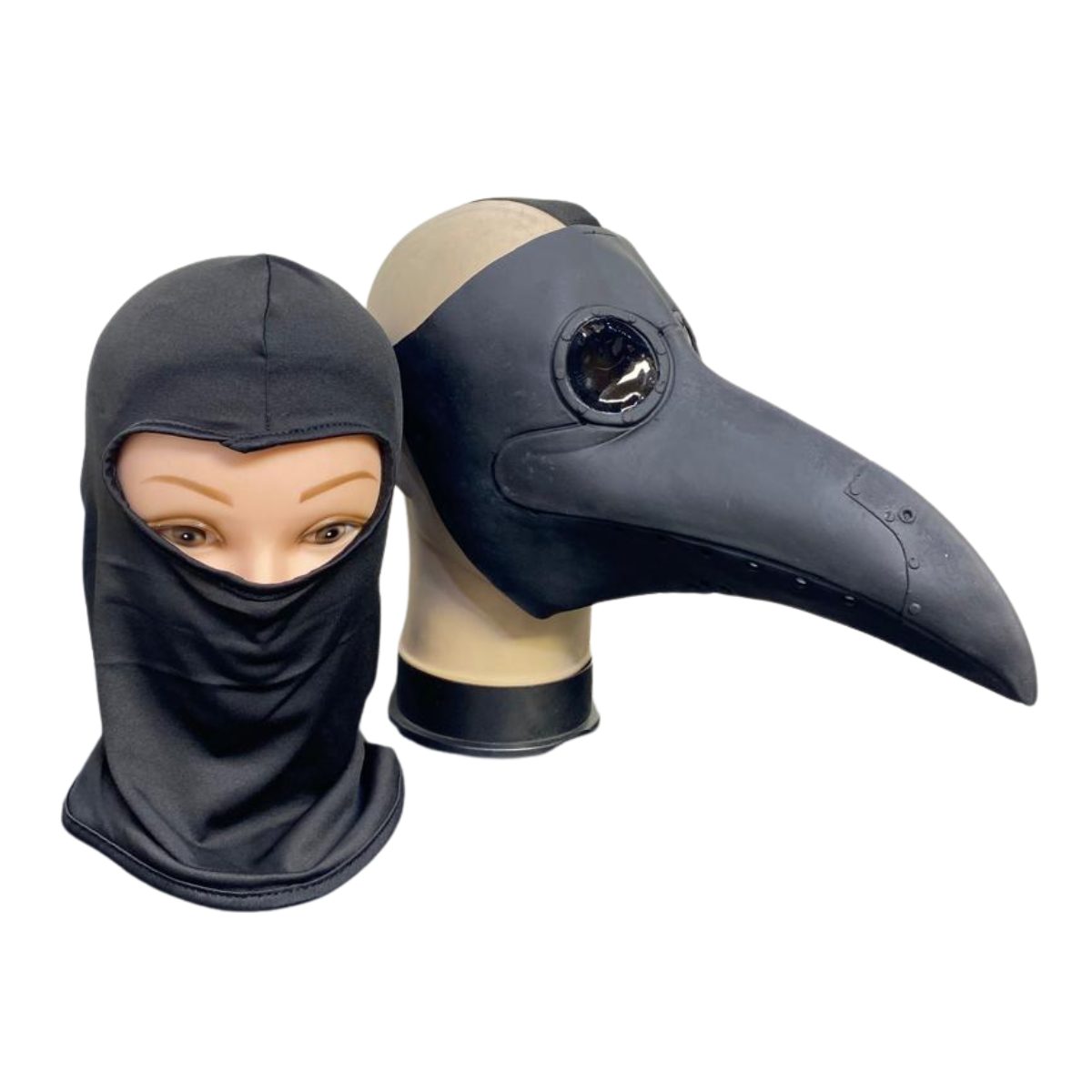 Accesorios Cosplay De Máscara Peste Negra Halloween 2025-1