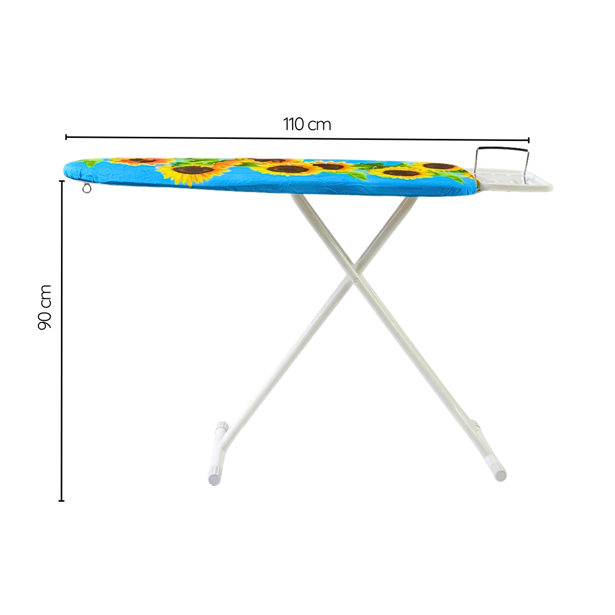 Tabla de Planchar Reforzada Ajustable y Plegable 110x90 cm - Diseños Surtidos-6