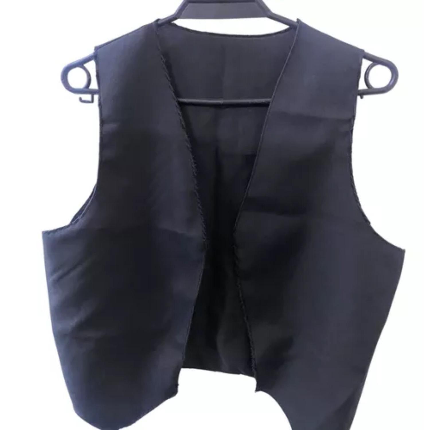 Chaleco Bolero Negro Para Niños Nortino Huaso-1
