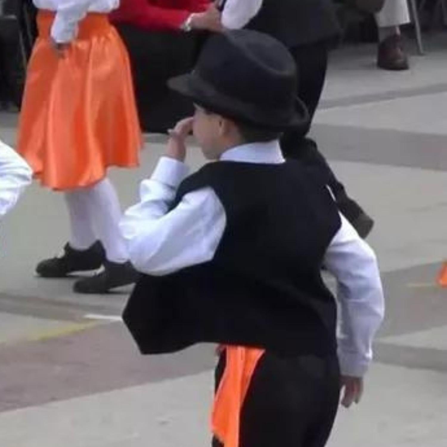 Chaleco Bolero Negro Para Niños Nortino Huaso-3