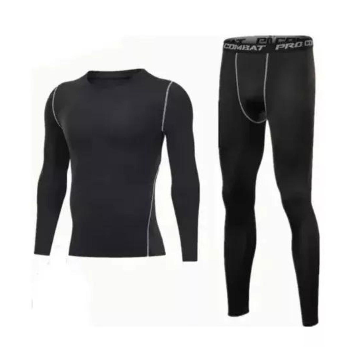 Primera Capa Deportiva Ropa Traje Deportivo Spandex-0
