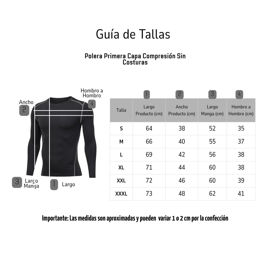 Conjunto Primera Capa Táctica Combat Pro - Térmico y Compresión-3