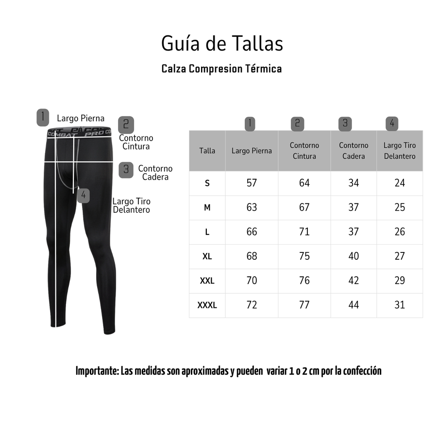 Conjunto Primera Capa Táctica Combat Pro - Térmico y Compresión-4