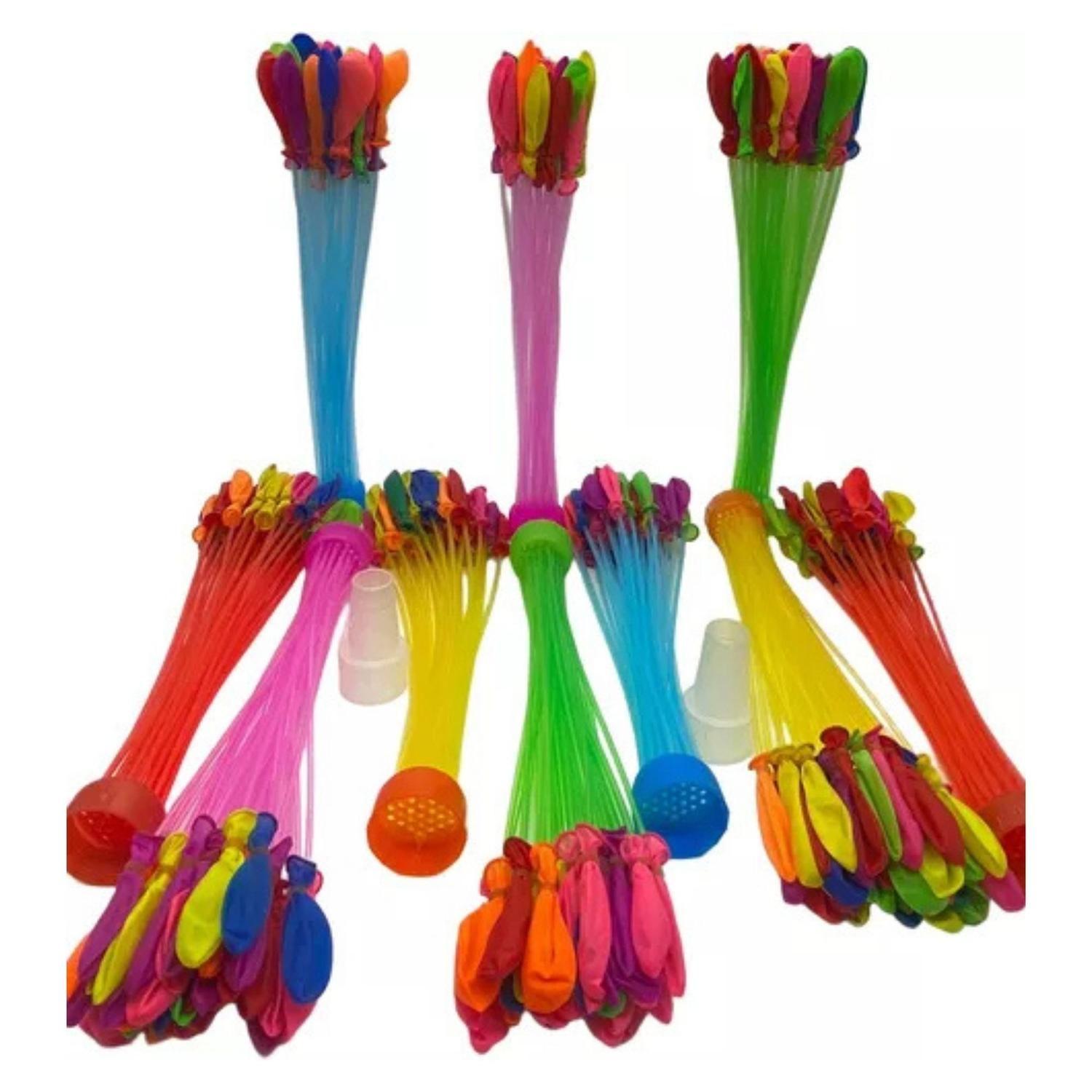 Set 10 Racimos De Bombitas De Agua + Adaptador Verano-3