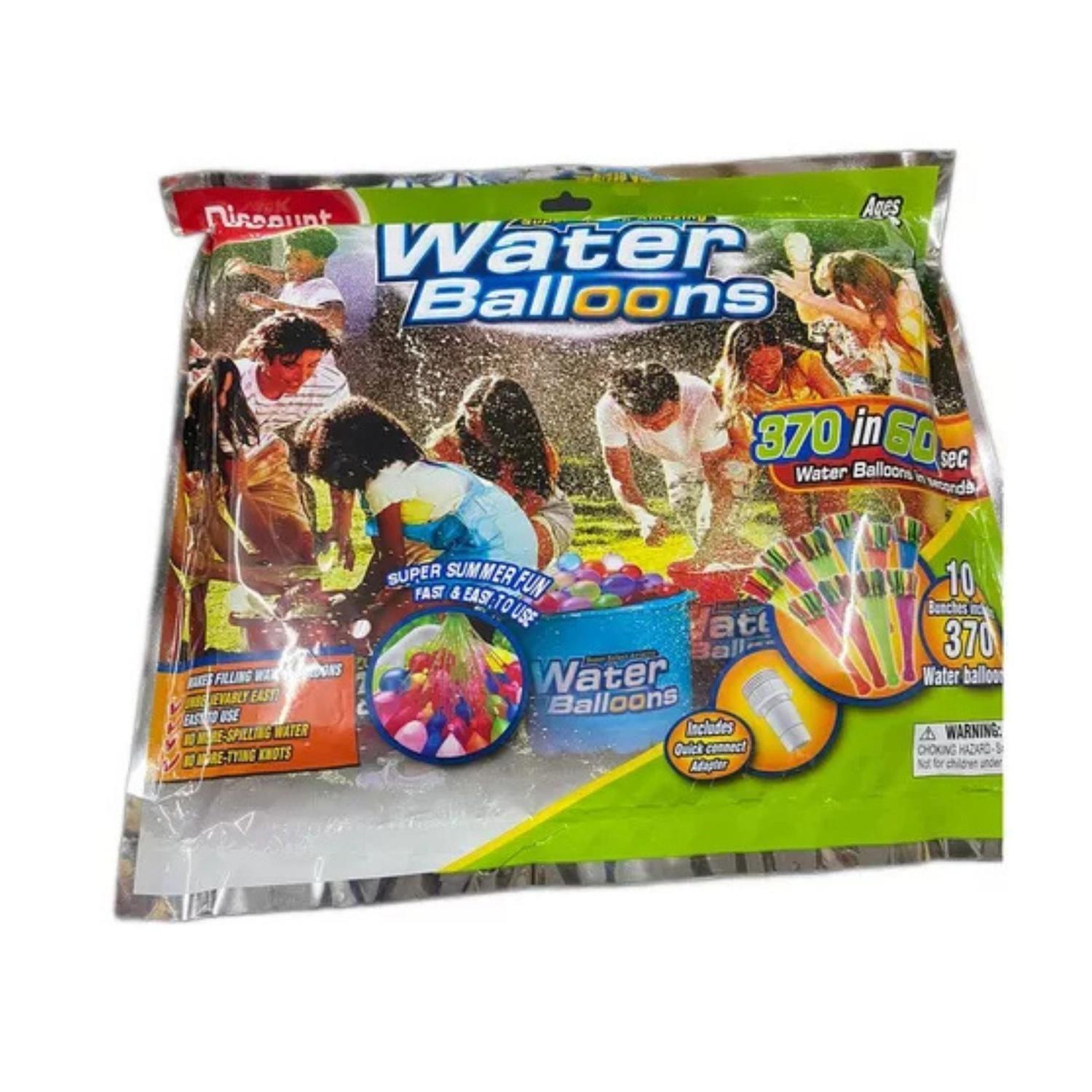 Set 10 Racimos De Bombitas De Agua + Adaptador Verano-5