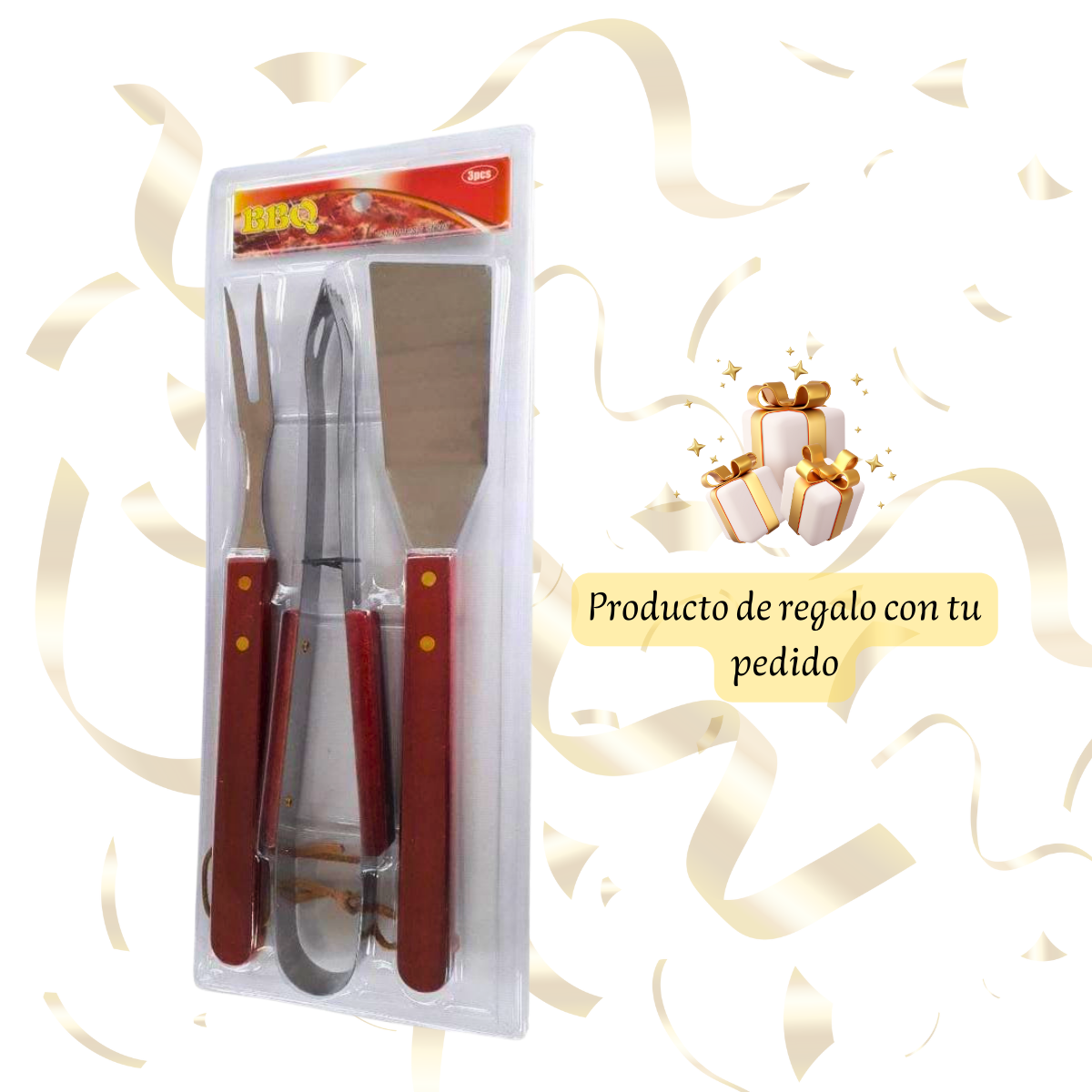 Parrilla Portable Stainless Al Aire Libre + Set De Utensilios (Obsequio)-5