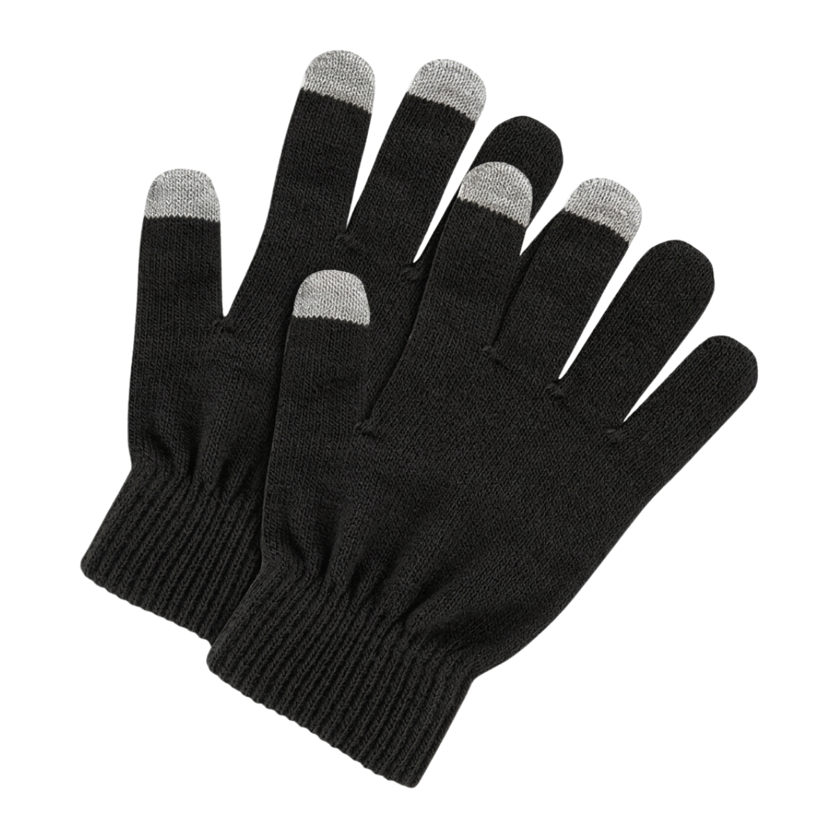 Pack 12 Guantes De Lana Térmicos Con Punta Touch Táctil Dedos-1