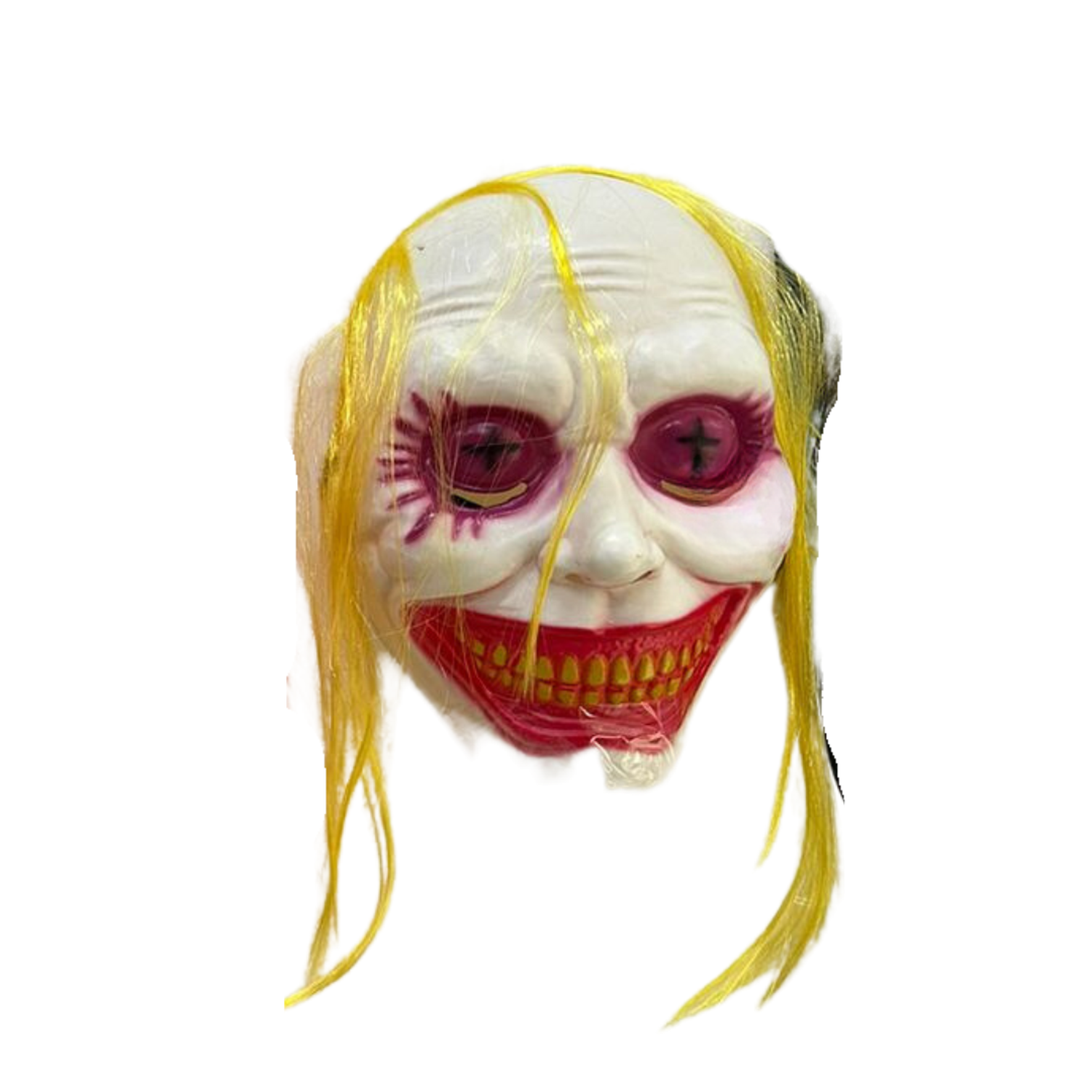 Mascara Disfraz Bruja Halloween Terror Horror-0