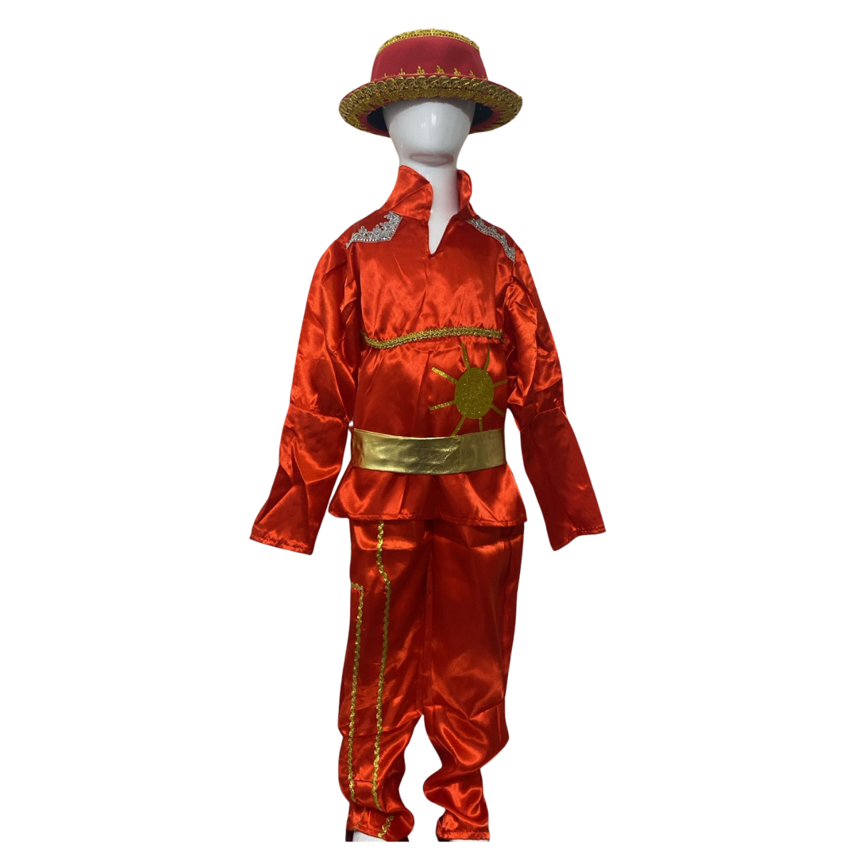 Traje Caporal Niño Incluye Sombrero Traje Tipico Fiestas-0