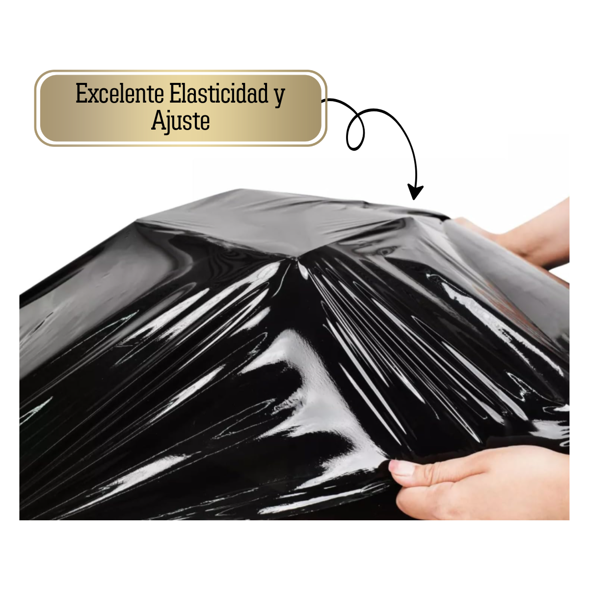 Alusa Industrial Mudanza 3kg Film Plastico Negro De Embalaje-4