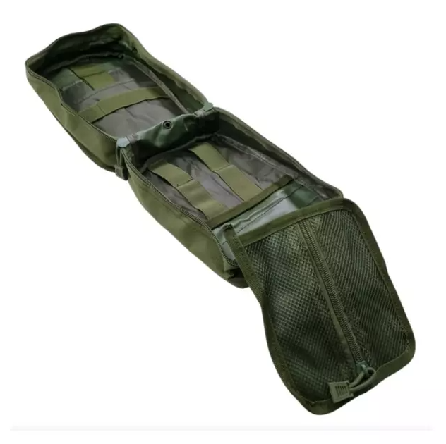 Bolso de Primeros Auxilios Militar Táctico  Verde-4