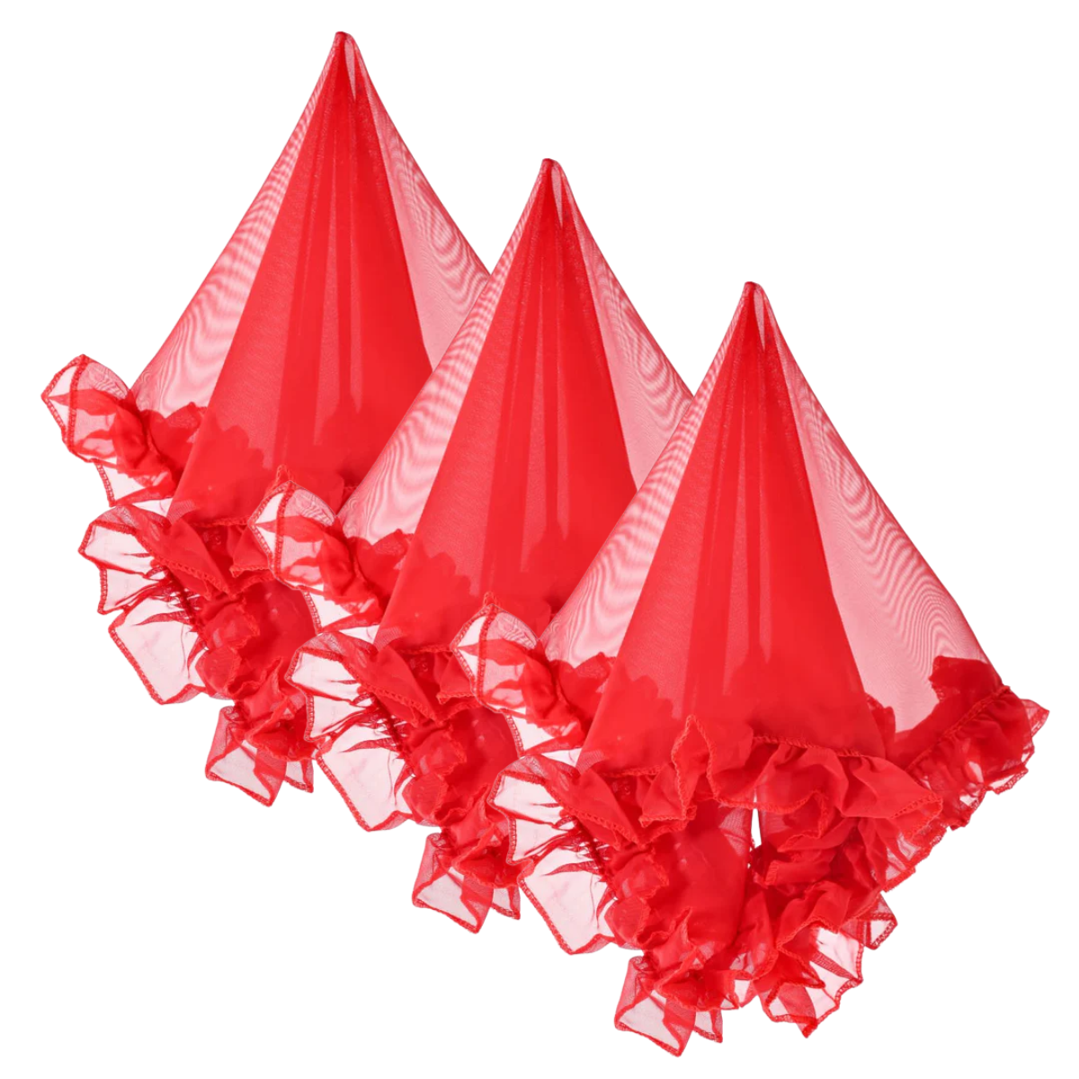 Pack 3 Pañuelo Cueca Niña Mujer Baile Fiestas Patrias Varios Diseño-0